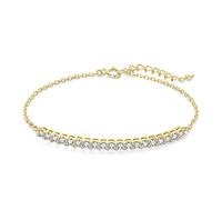 JewelryPalace Bracciale Donna Argento 925 con Creato Moissanite, Amore Eterno Braccialetto Donna con Pietra a Taglio Rotondo, Bracciale Catena in Oro Anniversario Set Gioielli Donna