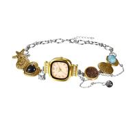JewelryWe Collane Alla Moda e Orologi Pendenti: Collane e Orologi Retrò Creativi Accessori Da Indossare Ogni Giorno