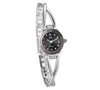 JewelryWe Orologi da Donna Moda 2016, Reloj de Pulsera Argenteo con Diamantes de Imitaci¨®n Brillantes, Piccola Sfera Delicada, Regalo Originale Per le Donne