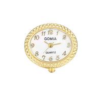 JewelryWe Orologio ad anello per uomo e donna - anello unisex anello regolabile orologio al quarzo, Stile E, Orologio ad anello
