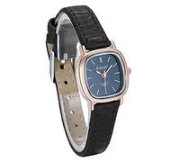 JewelryWe Orologio al polso da donna, della cinghia di cuoio, del quadrante quadrato piccolo, Orologio alla Moda,Regalo perfetto