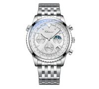 JewelryWe Orologio Analogico da Polso da Uomo: Orologio Impermeabile Multifunzionale Quadrantino Settimana Lancette Luminose Idee Regalo per lui