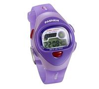 JewelryWe Orologio da Bambini e Bambine Orologio Sportivo Digitale per Esterni Orologio da Polso Ragazzi Ragazze Cinghia del Silicone Color Viola para el Verano