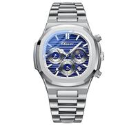 JewelryWe Orologio da Polso Analogico da Uomo: Orologio Quadrantini con Calendario Lancette Luminose Impermeabile Idee Regalo per lui