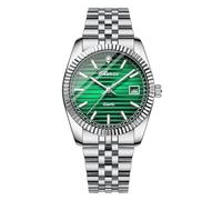 JewelryWe Orologio da Polso da Uomo Calendario: Orologio al Lavoro con Lancette Luminose Impermeabile