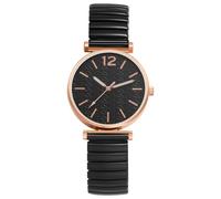 JewelryWe Orologio da Polso Elastico da Donna: Orologio Cinturino Elastico Facile da Leggere Idee Regalo per lei