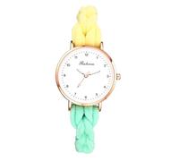 JewelryWe Orologio da Polso Elastico da Donna: Orologio Simpatici Cinturini Elastici Stampati Colorati per Ragazze Donne