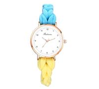 JewelryWe Orologio da Polso Elastico da Donna: Orologio Simpatici Cinturini Elastici Stampati Colorati per Ragazze Donne