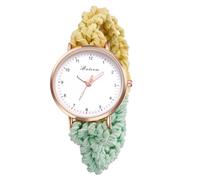 JewelryWe Orologio da Polso Elastico da Ragazze: Orologio Simpatici Cinturini Elastici Stampati Colorati per Ragazze Donne