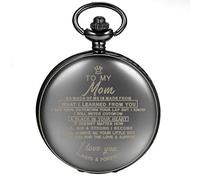 JewelryWe Orologio da Tasca da Uomo Donna TO MY LOVE Regalo