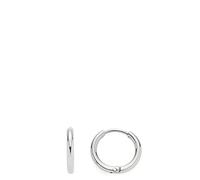 JEWELS BY LEONARDO Jewels Lilo Beauty's 022070 - Orecchini a cerchio in acciaio INOX con chiusura a cerchio in argento