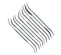 Jeweltool McGuinness - Confezione da 10 Aghi da Finiture, con Punta piegata