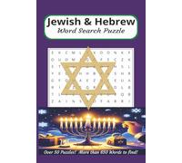 Jewish And Hebrew Word Search: 50+ Have Fun Discovering Hebrew and Yiddish Words, Jewish Traditions, and Culture Through Engaging Word Puzzles