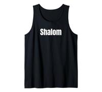 Jewish Hebrew Faith Phrase Design Shalom Chai Tess And More Canotta