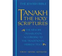 Jewish Publication Socie JPS TANAKH: the Holy Scriptures (blu (Copertina rigida)