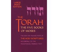 Jewish Publication Society The Torah (Tascabile)
