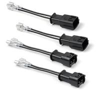 Jewkot 4 connettori per cablaggio clacson per auto, spina clacson con filo, nessuna linea rotta senza perdita di modifica della spina di conversione, compatibile con vecchia Hyundai Kia New Hyundai