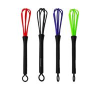 JEXOWIQ Accessori colore capelli,4 pcs agitatore parrucchiere frusta tinture per capelli frusta mixer agitatore strumento frusta plastica salone barbiere crema colorante per capelli frusta