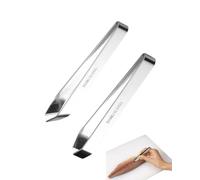 JEXOWIQ Pinze da cucina,2pcs Pinza Per Pesci In Acciaio Di Alta Qualità Spina Di Pesce Clip Pesce Pinza A Spina Di Pesce Pinzette Per Rimuovere Lische,Squame Di Pesce,Piume Di Maiale E Piume Di Pollo