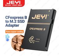 JEYI 2230 M.2 NVMe SSD a CFE Type-B adattatore in rame puro, memoria di espansione scheda CFexpress per NIKON Z6/Z7/Z8/Z9/D6, CANON R3/R5C