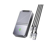 JEYI 2230 NVMe SSD Enclosure, PCIe USB3.2 10Gbps Custodia in Alluminio M.2 Box per Dischi A Stato Esterno Portatile Supporta UASP TRIM