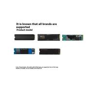 JEYI Adattatore da SSD M.2 NVMe A PCIe 4.0 X1, Scheda di Espansione SSD NVMe per PC Desktop, Convertitore SK1 Ad Alta Velocità