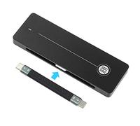 JEYI BIGMACi9 - Custodia per HDD mobile NVME in alluminio tipo C3.1 JMS583 m. 2 USB3.1 M.2 PCIE SSD U.2 PCI-E TYPEC