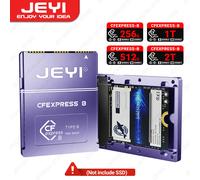 JEYI CF-Express adattatore SSD da tipo B a 2230 NVMe M.2, scheda CFexpress di memoria di espansione PCIe 4.0 per CANON NIKON Z6/Z7/Z9/R3/R5