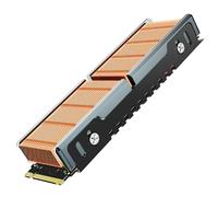 JEYI Dissipatore di calore per SSD M.2 dissipatore di calore in alluminio, dissipatori passivi SSD Nvme con alette in rame - Finscold Q80