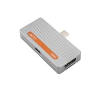 JEYI M.2 2230 NVMe SSD Enclosure, Adattatore USB-C 10 Gbps, Supporto 4K, Ricarica Rapida PD 100 W
