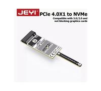 JEYI Scheda Adattatore per Dragonfly X1 PCIe X1 A NVMe M.2 per Espansione SSD 2280 A Profilo Basso e Non Bloccante per Schede Grafiche