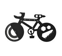 JEYORZY 1 Pcs Articolo Portachiavi Bicicletta 12 in 1 Attrezzo per Bicicletta, Gadget Bicicletta, Multi-use Bike, Attrezzo Bici Multifunzione, Portachiavi Multifunzione, Chiave per Attrezzi