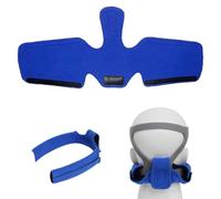 JEYORZY 1 pcs CPAP pad per il collo per le cinghie del supporto per testa, comodo pad per il collo CPAP, coperture CPAP, cinghie del supporto per testa, comodo pad per il collo, Taglia Universale, blu