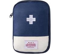 JEYORZY 1 pcs Mini Borsa Di Pronto Soccorso, kit pronto soccorso, Kit Di Pronto Soccorso Portatile, Borsa Di Stoccaggio Della Medicina, porta medicine da viaggio, kit pronto soccorso da viaggio, Blu