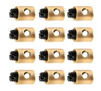 JEYORZY 10 PCS Cavi Acceleratore per Moto, Serrafilo Serracavo Universale Cavo Acceleratore Carburatore, Fascetta per Filo Moto, 5x6 mm, Morsetti Pratico