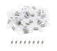 JEYORZY 100 Pezzi Terminali Catene per Occhiali, Estremità Degli Occhiali Connettori, Terminali per Catene per Occhiali Regolabili, Estremità Della Catena Degli Occhiali, per Catena Portaocchiali