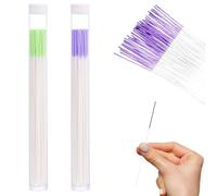 JEYORZY 120 Pezzi Orecchi Cleaner Floss Aftercare per Piercing Orecchini Hole Cleaner Piercing Strumento di Pulizia Buchi Orecchie, per Rimozione di Odori per Cura del Piercing Orecchio