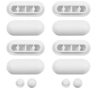 JEYORZY 12Pezzi Paracolpi per Sedili WC, Paracolpi Gommini Ricambio, Set Gommini Per Copriwater, Kit Paraurti del Sedile del Water Universale, Accessorio Ammortizzatore, Accessorio Del Paraurti Per Wc