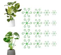JEYORZY 16 Pezzi Supporto Per Piante, Supporto Per Stelo Vegetale | Ganci Porta Stelo Per Piante Rampicanti, Clip Di Supporto Da Giardino Per Piante Fiori Rose Pomodori Per Crescere In Posizione Verti