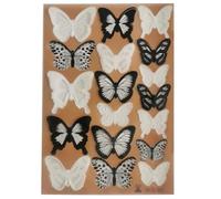 JEYORZY 18 PCS Farfalla Adesive da Parete Combinazione 3D Wall Stickers Home Decoration, Adesivi Murali Decorazione da Muro per Casa/Hotel/Salotto/Camera da Letto/Cucina
