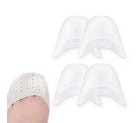JEYORZY 2 Paia Salvapunte in Silicone Gel Salva Punte Avampiede Cuscinetti Metatarsali per Piedi Protettore Copri Dita Salvapunta, dei Piedi Protezioni, Tallone in Silicone Morbido Cuscinetti in Gel