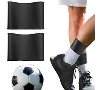 JEYORZY 2 pezzi Fascia Porta Parastinchi da Calcio - Fascette Elastiche Portaparastinchi,Fasce elastiche per parastinchi da calcio, Supporto per Parastinchi, supporto antiscivolo per stinchi