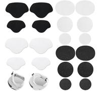 JEYORZY 20 Pezzi Toppa Autoadesiva per Riparazione fori Sul Tallone Delle Scarpe da Ginnastica, Protezione Adesiva per Talloni Grandi e Piccoli, Ripara e Proteggi le tue Scarpe in Modo Efficace