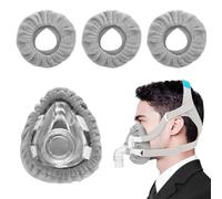 JEYORZY 3 pezzi Inserti protettivi per maschere CPAP, fodere per maschere CPAP a pieno facciale, copertura per maschera CPAP professionale, riutilizzabili per utenti della terapia respiratoria CPAP