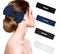 JEYORZY 4 Pezzi Ciambelle Per Chignon, Macchina Treccine, Fasce per Capelli Deft Hair Bun Piece, Hairstyle Tool French Easy, Accessori per Capelli Spessi O Lunghi