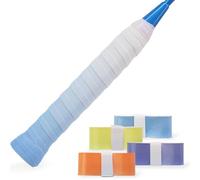 JEYORZY 4 Pezzi Nastro Grip per Racchetta, Grip per Racchette da Tennis e Badminton,Nastro Adesivo per Racchetta da Tennis per Racchette da Tennis Racchette da Badminton,Assorbente Antiscivolo