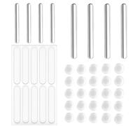 JEYORZY 43 pcs Paraurti per Mobili, Gommini Silicone, Paraurti Trasparente per Porte dell'Armadio Strisce Paraurti per Mobili Adesive, Cuscinetti Paraurti Trasparenti per Protezioni per Mobili e Porte