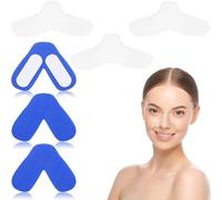JEYORZY 6 pcs Cuscinetti Nasali Cpap, Cuscinetti Nasali In Gel Per Maschera Cpap, Cuscinetti Nasali per Maschera CPAP, Nasello Gel Silicone, Protezione Nasale Per Maschera, Set Cuscinetti cpap Nasali