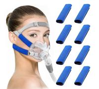 JEYORZY Set di 8 CPAP coprisedili per il viso, Coperture CPAP, CPAP Face Pads, Cuscinetti per il Viso CPAP, Imbottiture per il Comfort della CPAP, per ridurre le macchie rosse e le ammaccature, blu