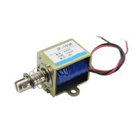 JF-1038 DC 12V 24V 10mm 5N Pull Open Coil Form DC Solenoide Elettromagnete Attuatore